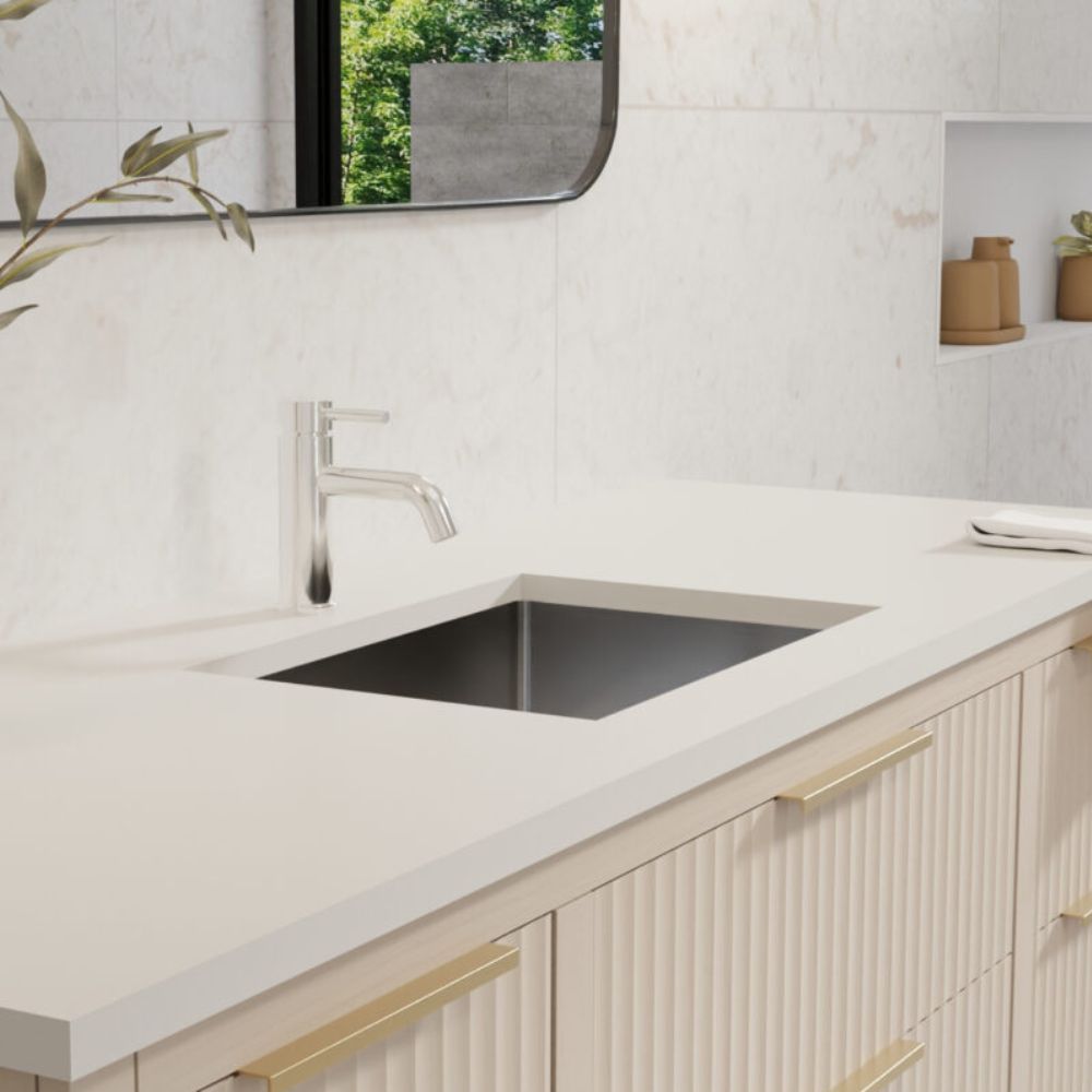 Badeloft Brushed Stainless Steel Sink ES-UB-03