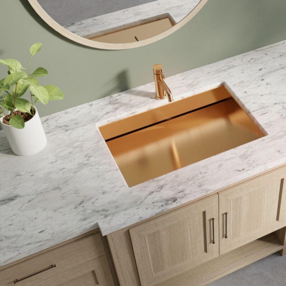 Badeloft Brushed Stainless Steel Ramp Sink ES-UB-04-L