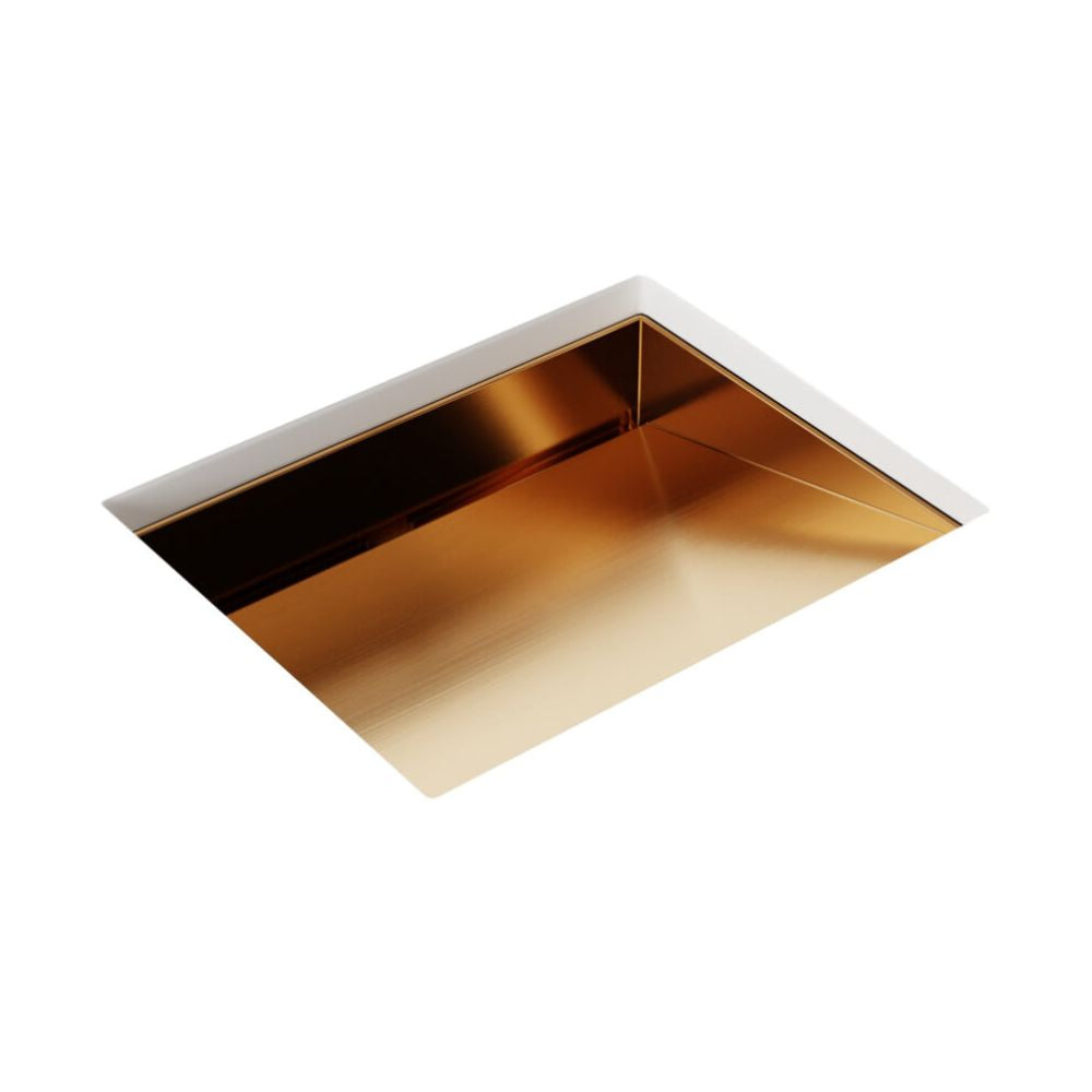 Badeloft Brushed Stainless Steel Ramp Sink ES-UB-04-M