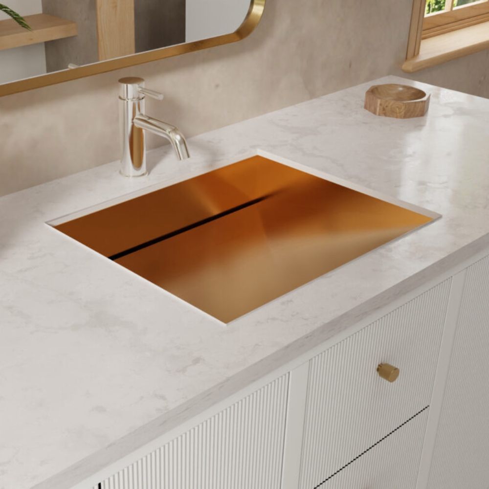 Badeloft Brushed Stainless Steel Ramp Sink ES-UB-04-M