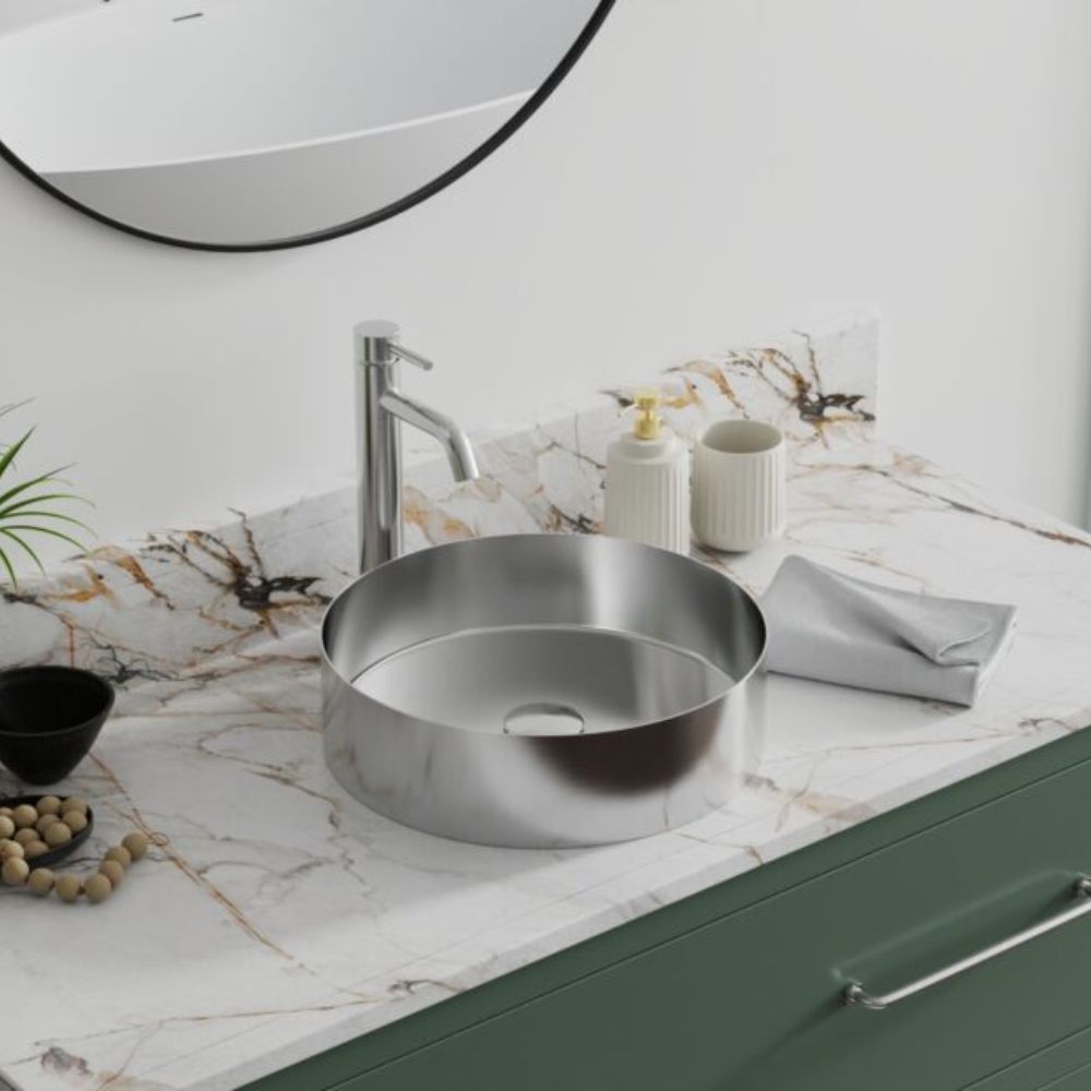 Badeloft Brushed Stainless Steel Sink ES-WB-01