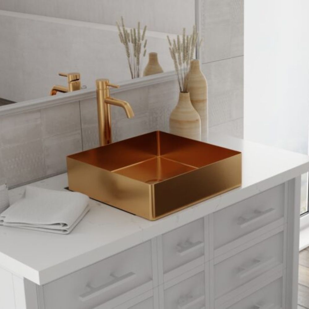 Badeloft Brushed Stainless Steel Sink ES-WB-400
