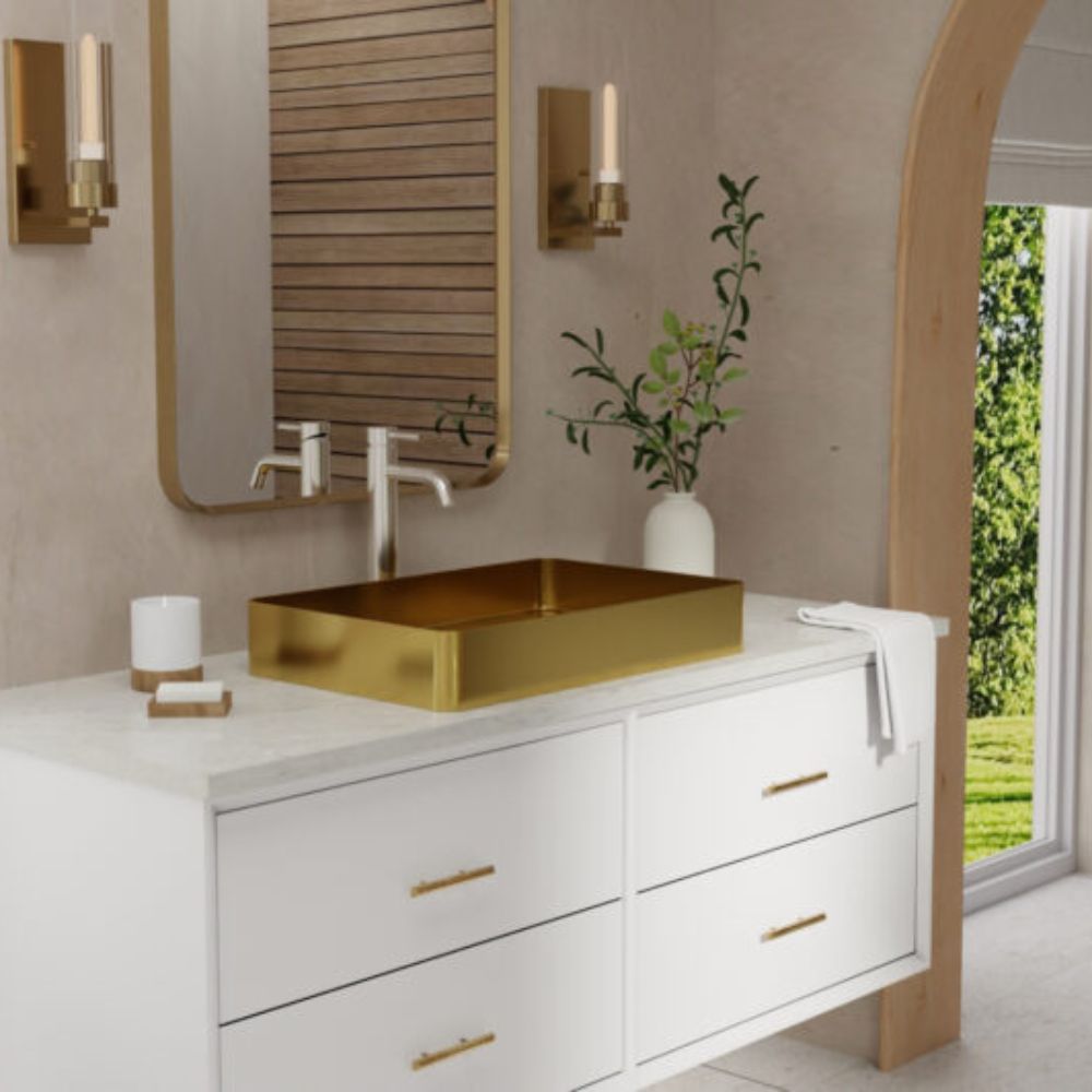 Badeloft Brushed Stainless Steel Sink ES-WB-600
