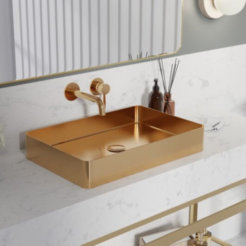 Badeloft Brushed Stainless Steel Sink ES-WB-600