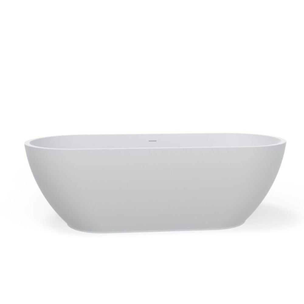 White ceramic bowl on a white background