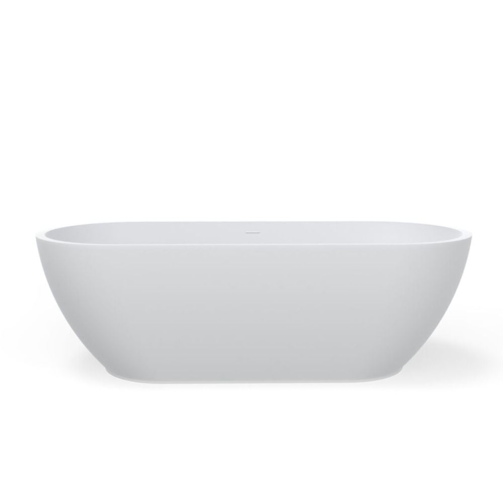 White ceramic bowl on a white background