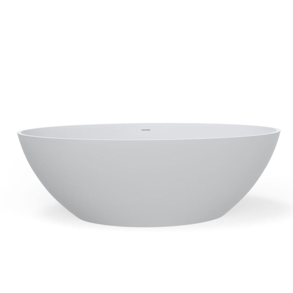White ceramic bowl on a white background