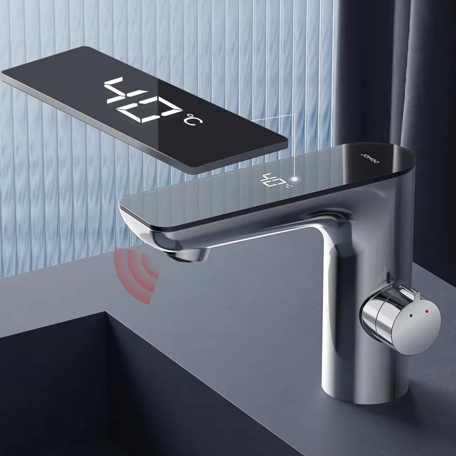 Dual Sensor Touchless with Digital Display Faucet