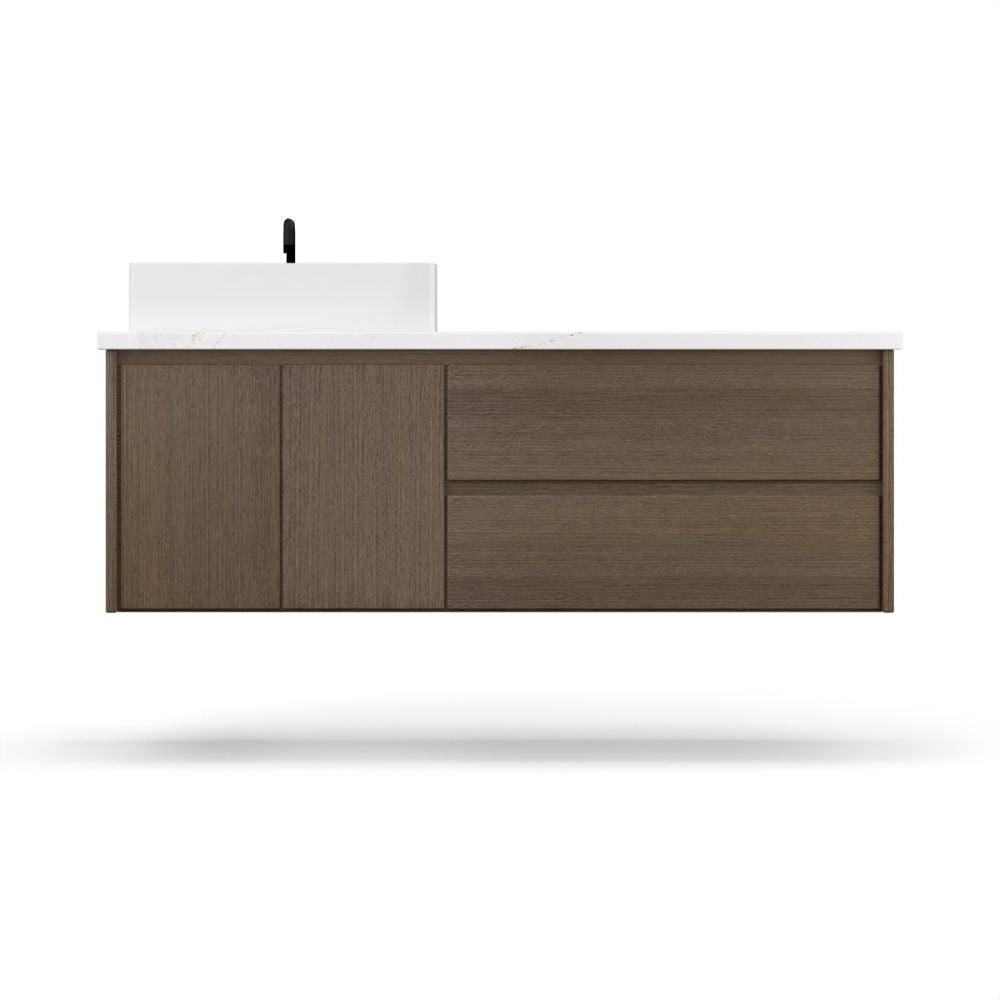 Featuring the Smoked Modern finish of Vanderloc vanity sink
